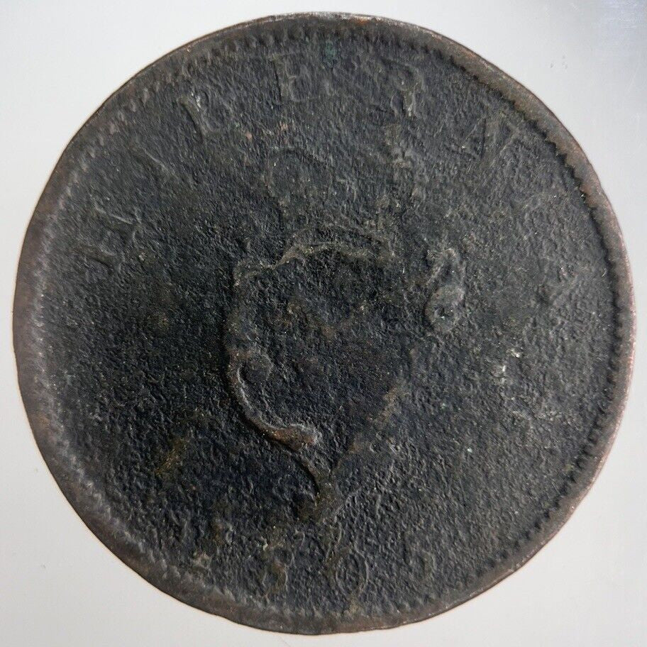1805 George III Irish Hibernia Half - Penny Coin | Collectable Grade | a4519