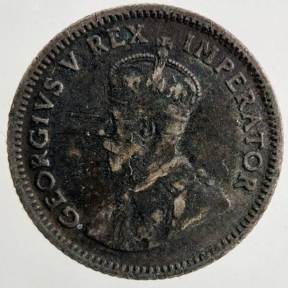1934 South Africa Sixpence Silver Coin | Fine Collectable Grade