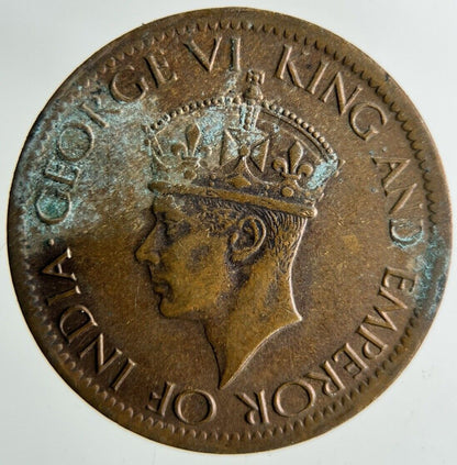 1942 Ceylon 1 One Cent Coin | Fine Collectable Grade