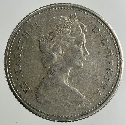 1966 Canada 10 Cents Silver Coin | Fine Collectable Grade