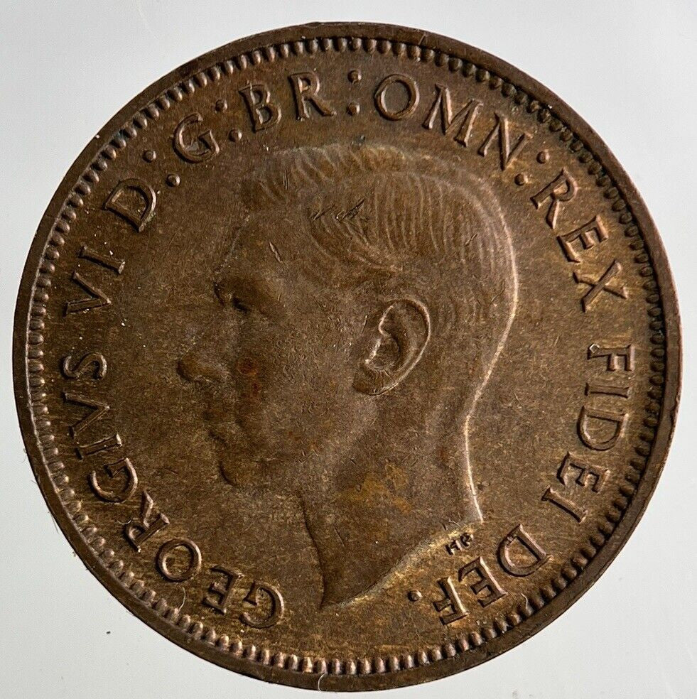 1951 George VI Wren Farthing Coin | Very High Grade