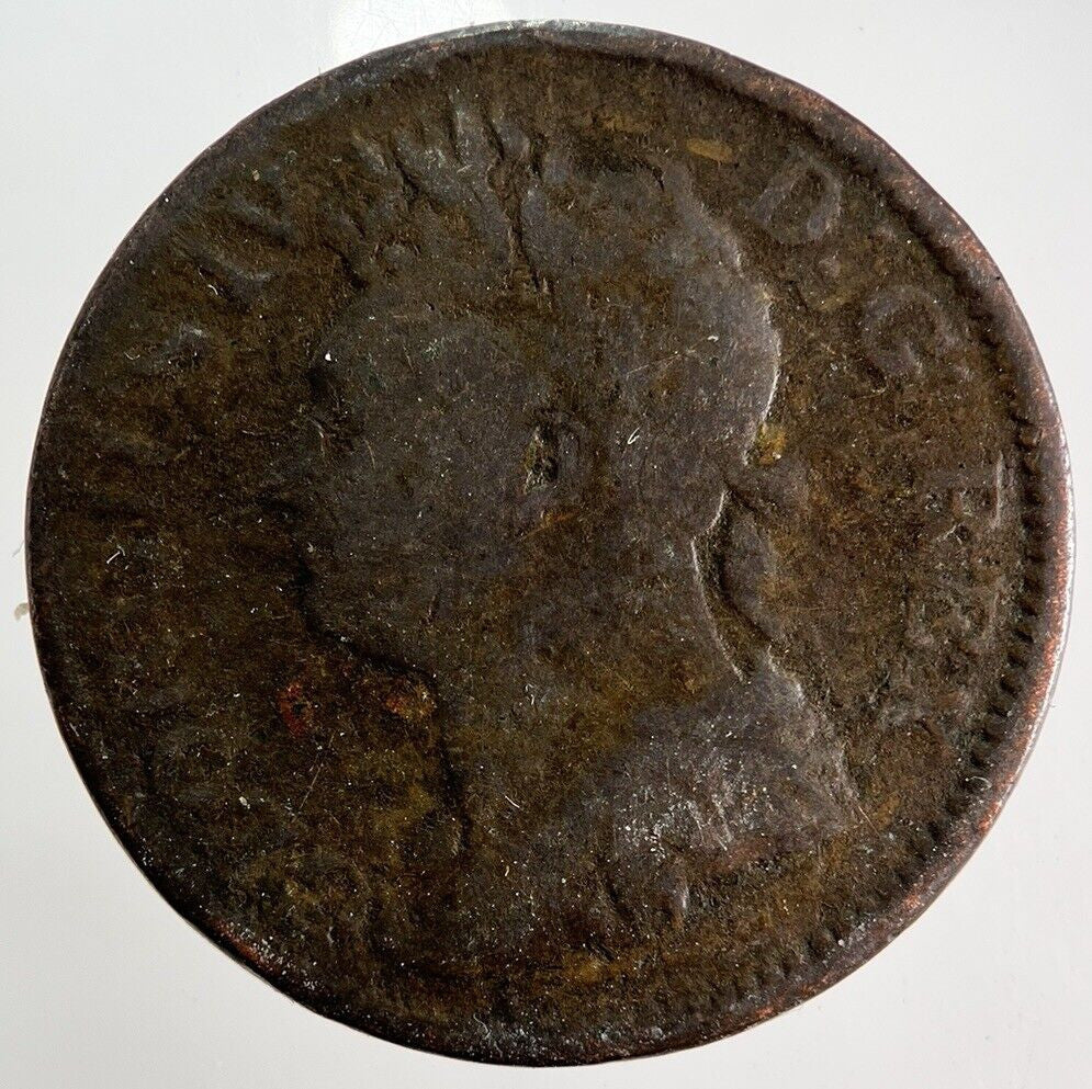 1822 Irish Half-Penny Coin | Fine Collectable Grade