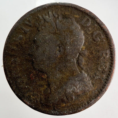 1822 Irish Half-Penny Coin | Fine Collectable Grade