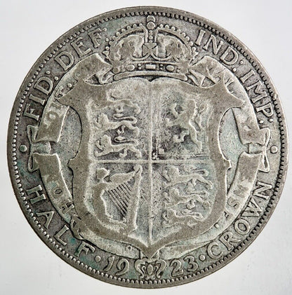 1923 George V Half - Crown Silver Coin | Collectable Grade