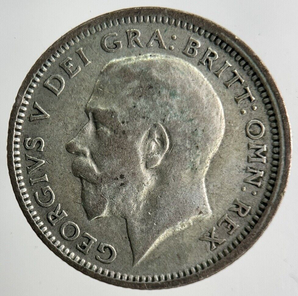 1925 George V Sixpence Silver Coin | Fine Collectable Grade