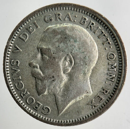 1925 George V Sixpence Silver Coin | Fine Collectable Grade