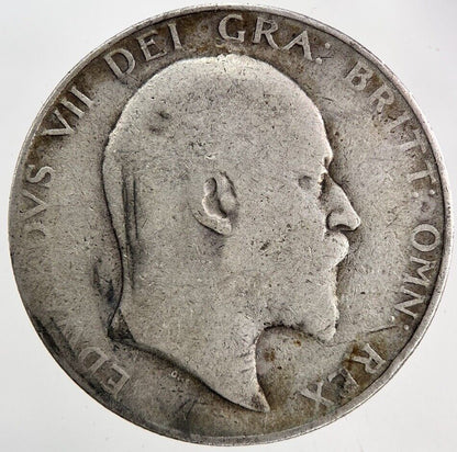 1909 Edward VII Half - Crown Silver Coin | Collectable Grade