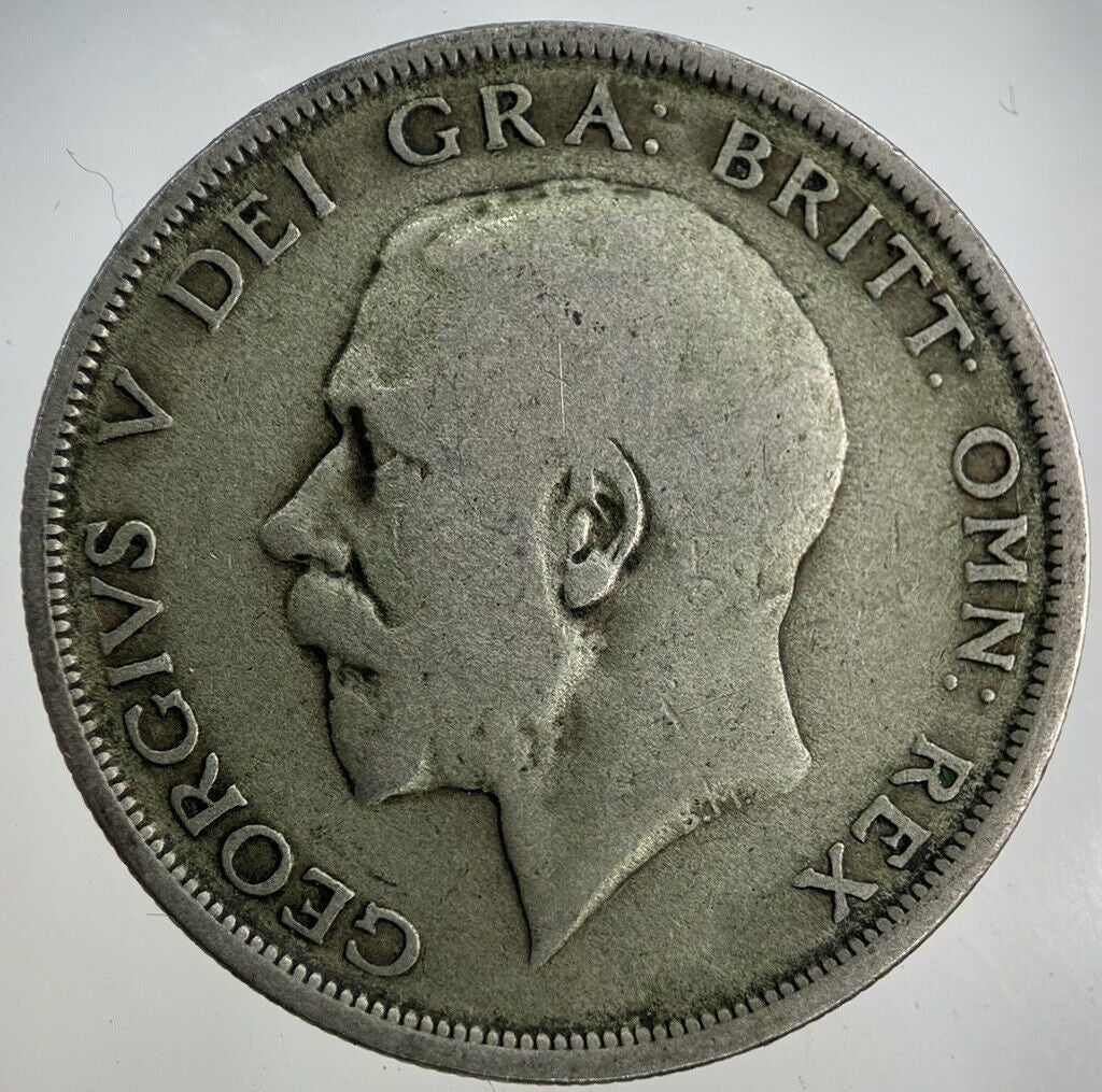 1920 George V Half - Crown Silver Coin | Collectable Grade