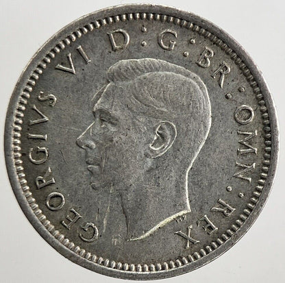 1938 George VI Threepence Silver Coin | Fine Collectable Grade
