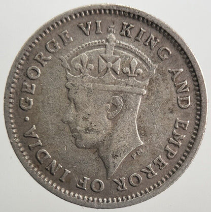 1943 Belize British Guiana Four - Pence Silver Coin | Fine Collectable Grade