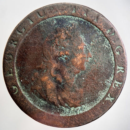 1797 George III Cartwheel Penny Coin | Collectable Grade | a2119
