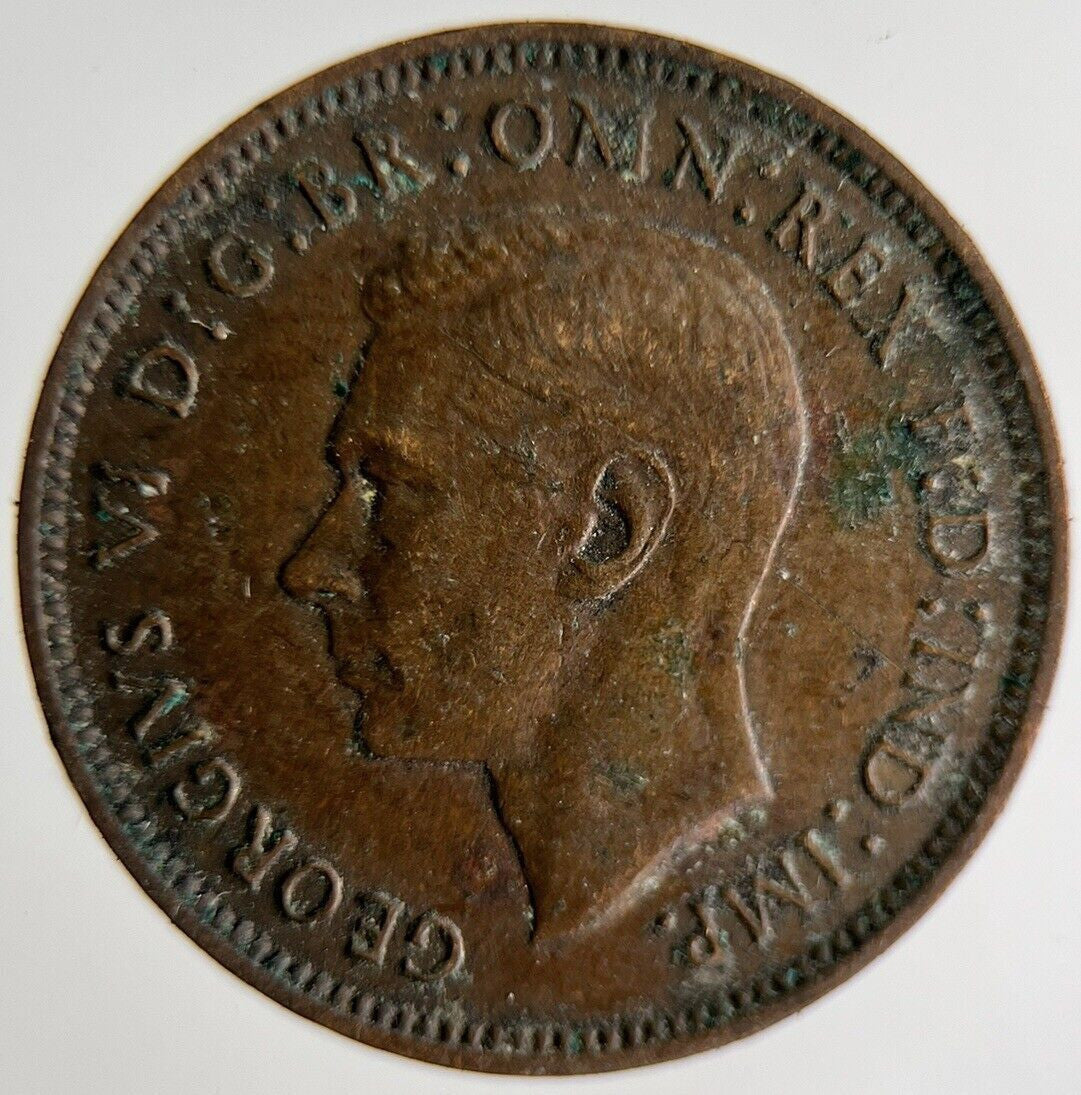 1938 George VI Wren Farthing Coin | Fine Collectable Grade
