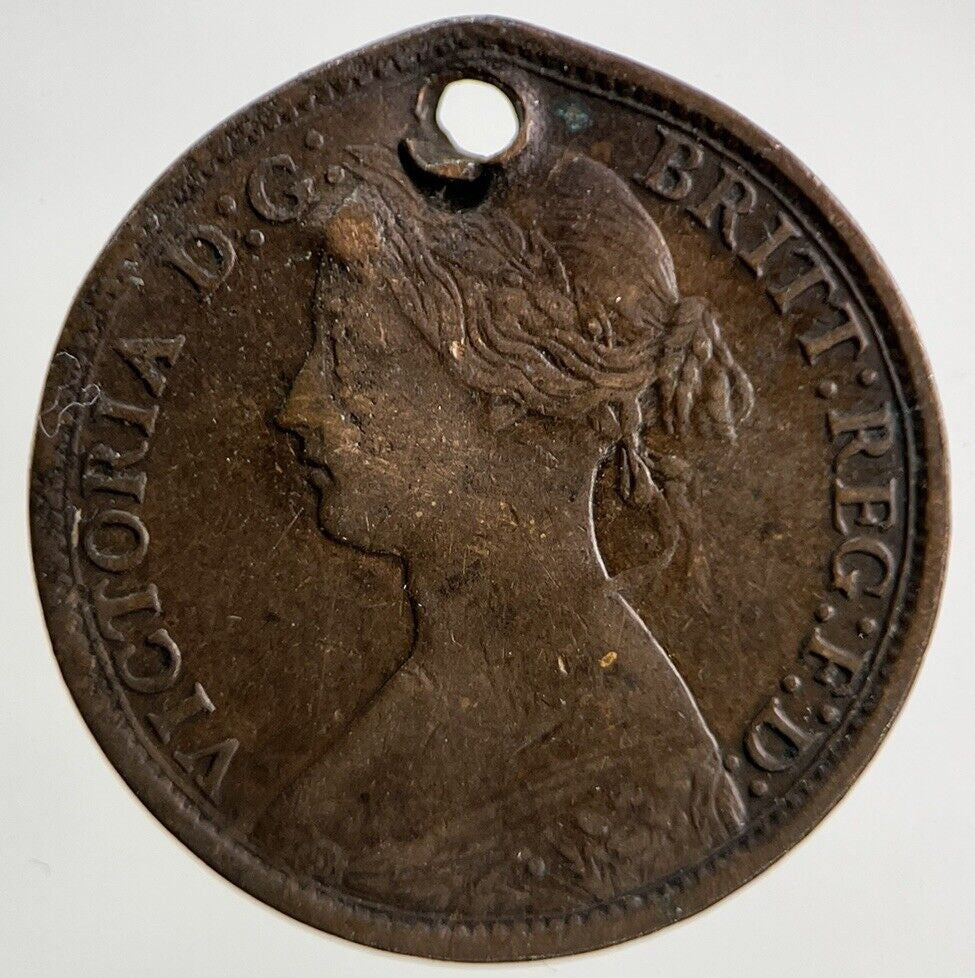 1865 Victoria Farthing Coin | Collectable Grade