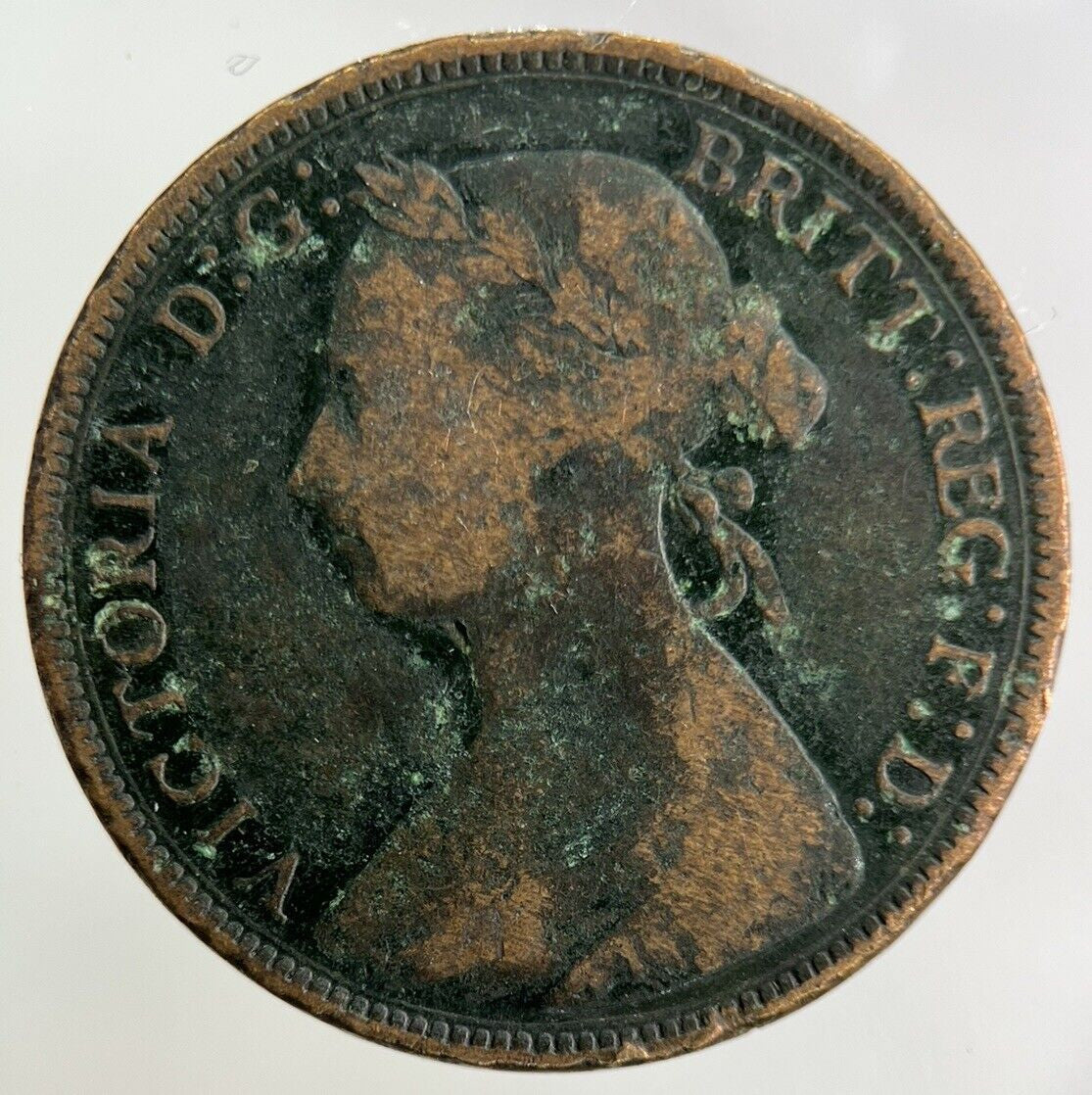 1882 - H Victoria Half - Penny Coin | Fine Collectable Grade