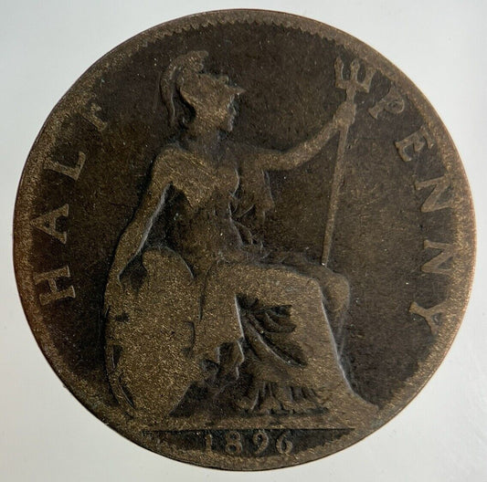 1896 Victoria Half-Penny Coin | Collectable Grade