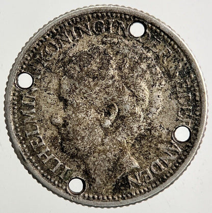 1941 Netherlands 10 Cents Silver Coin | Collectable Grade