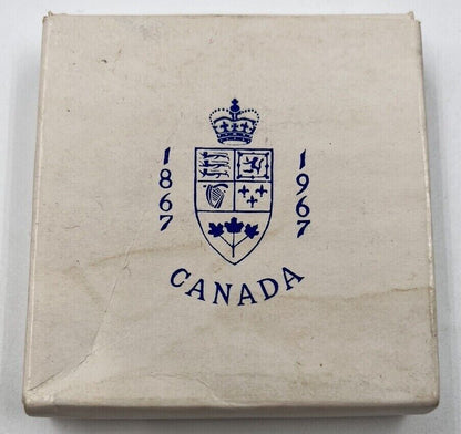 1867 - 1967 Canada Confederation Dollar Silver Coin | a90342
