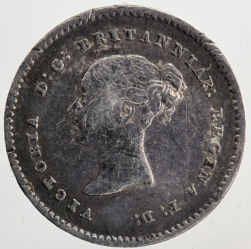 1838 Victoria Maundy Two-Pence Silver Coin | Fine Collectable Grade | a6768