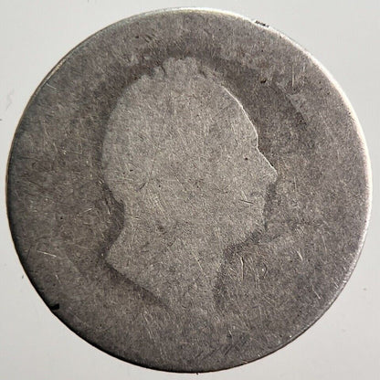 1837 William IV Groat Four - Pence Silver Coin | Worn Grade | a3587