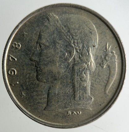 1978 Belgium 1 Franc Coin | Fine Collectable Grade