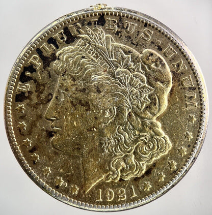 1921 - S US USA Morgan Dollar Silver Coin | Collectable Grade