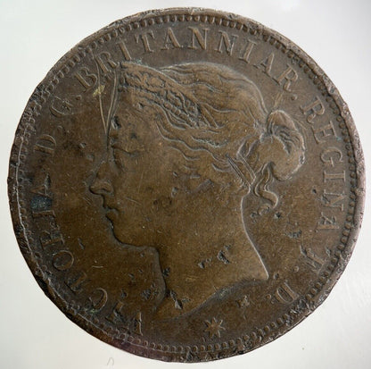 1877 Jersey 1/12th One Twelfth Shilling Coin | Collectable Grade