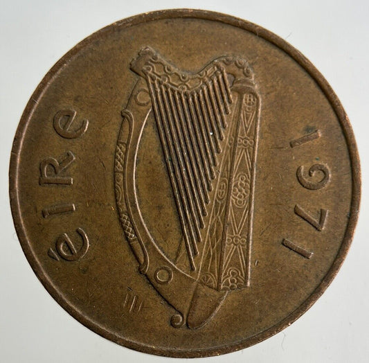 1971 Irish 2p Two - Pence Coin | Fine Collectable Grade