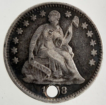 US USA Half Dime Silver Coin | Fine Collectable Grade
