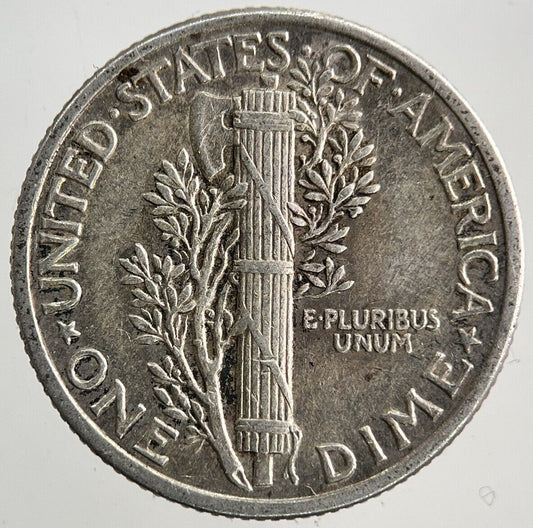 1941 US USA Mercury One Dime Silver Coin | Very High Grade
