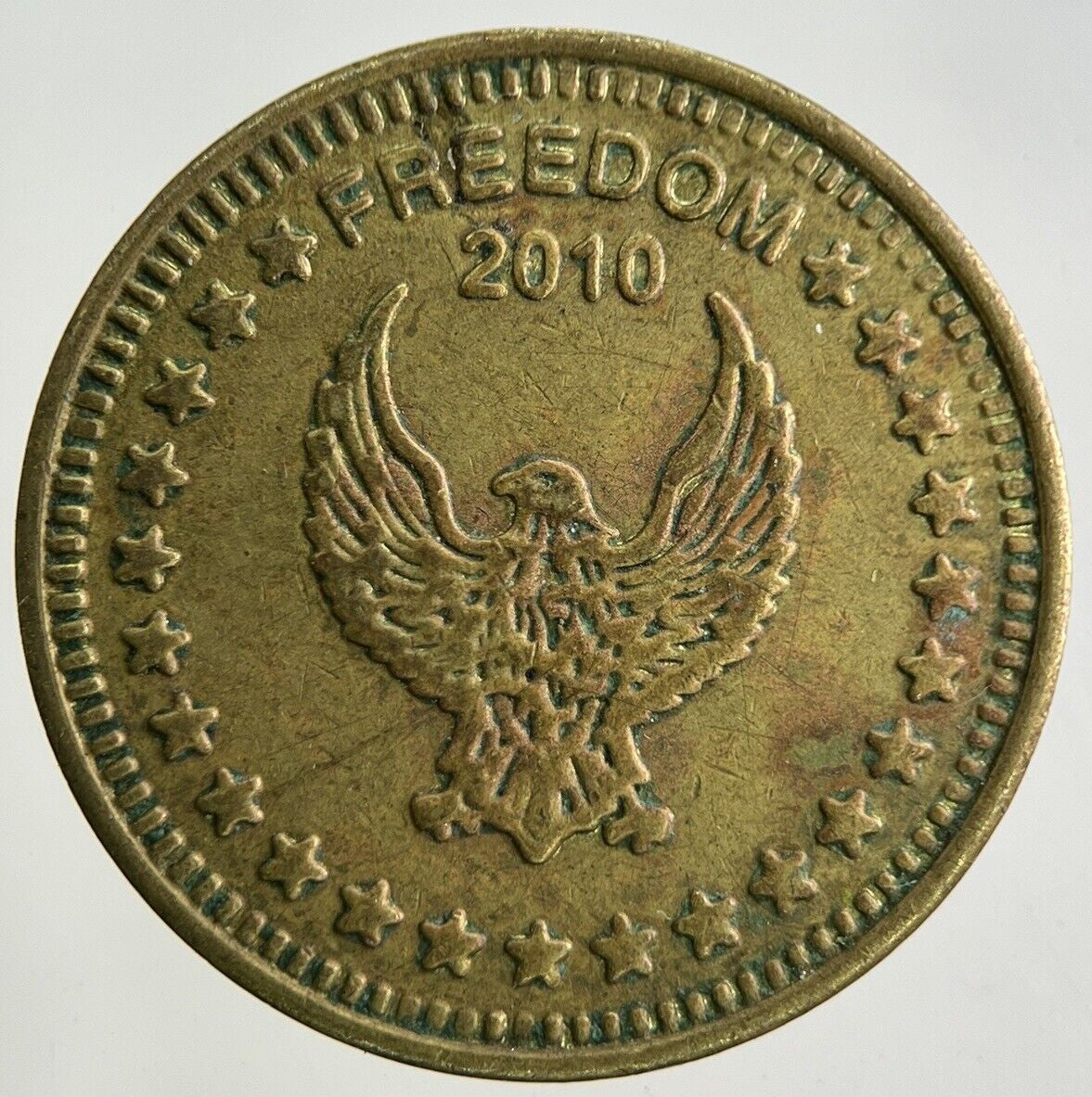 2010 Freedom Eagle No Cash Value Token Coin | Fine Collectable Grade