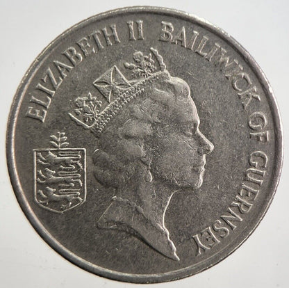1992 Jersey 10p 10 Ten - Pence Coin | Very High Grade | a4905
