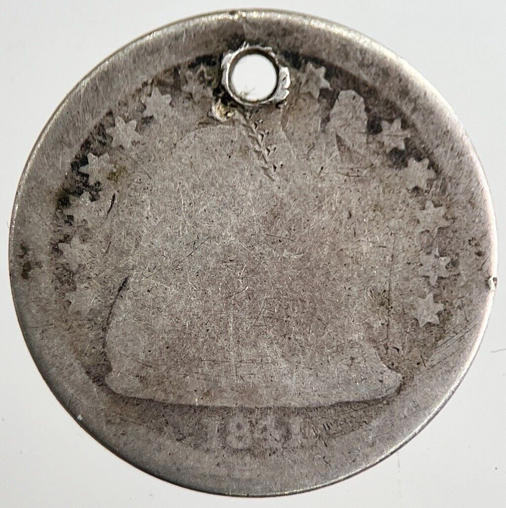1841 US USA Liberty Seated Dime Silver Coin | Collectable Grade | a8284