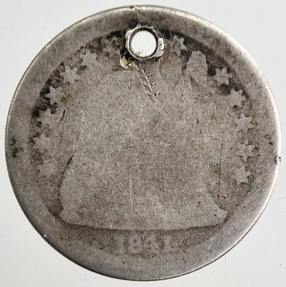 1841 US USA Liberty Seated Dime Silver Coin | Collectable Grade | a8284