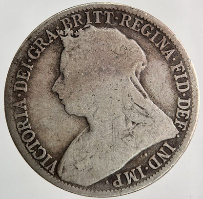 1884 Victoria Florin Silver Coin | Fair Grade