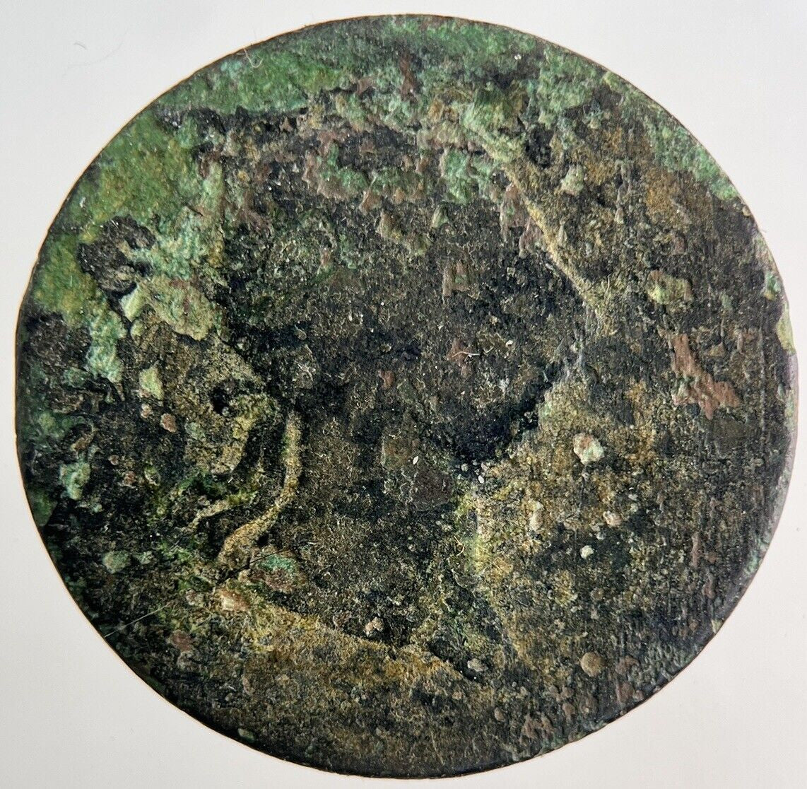 George III Irish Hibernia Half - Penny Coin | Fair Grade