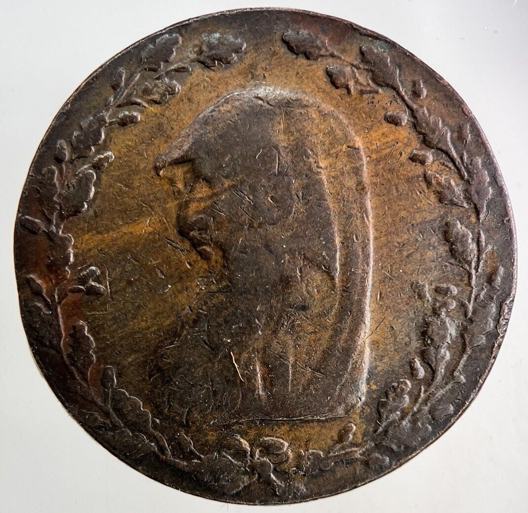1791 Paris Mines Half - Penny Coin | Fine Collectable Grade