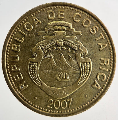 2007 Costa Rica 100 Colones Coin | Fine Collectable Grade