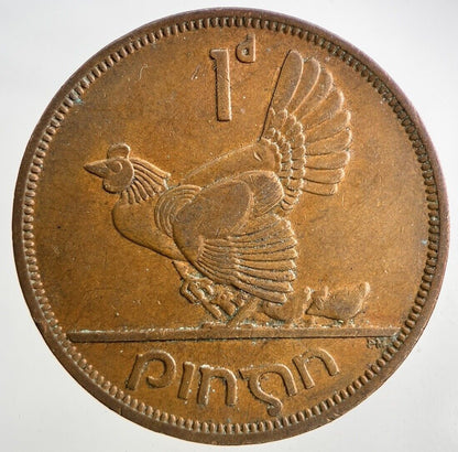 1963 Irish One Penny Coin | Fine Collectable Grade