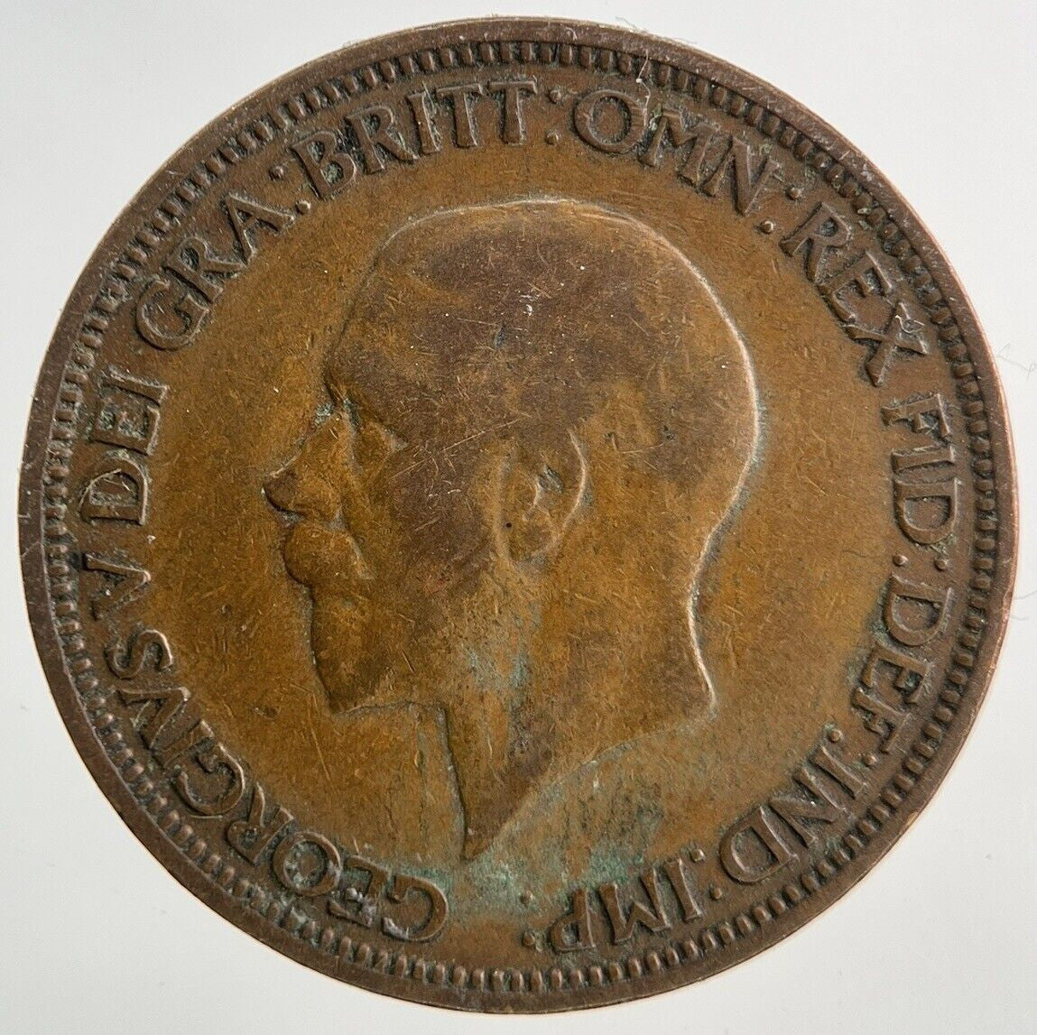 1936 George V Half-Penny Coin | Fine Collectable Grade