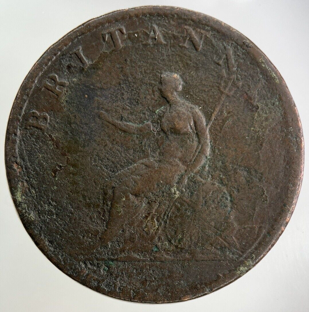 1806 George III 3rd Half - Penny Coin | Fine Collectable Grade