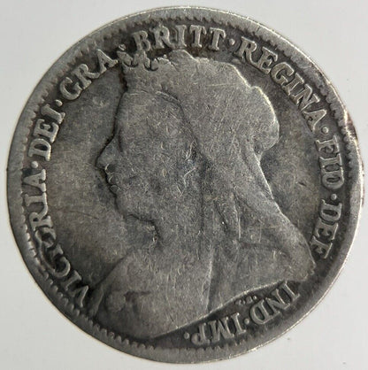 1896 Victoria Threepence Silver Coin | Collectable Grade