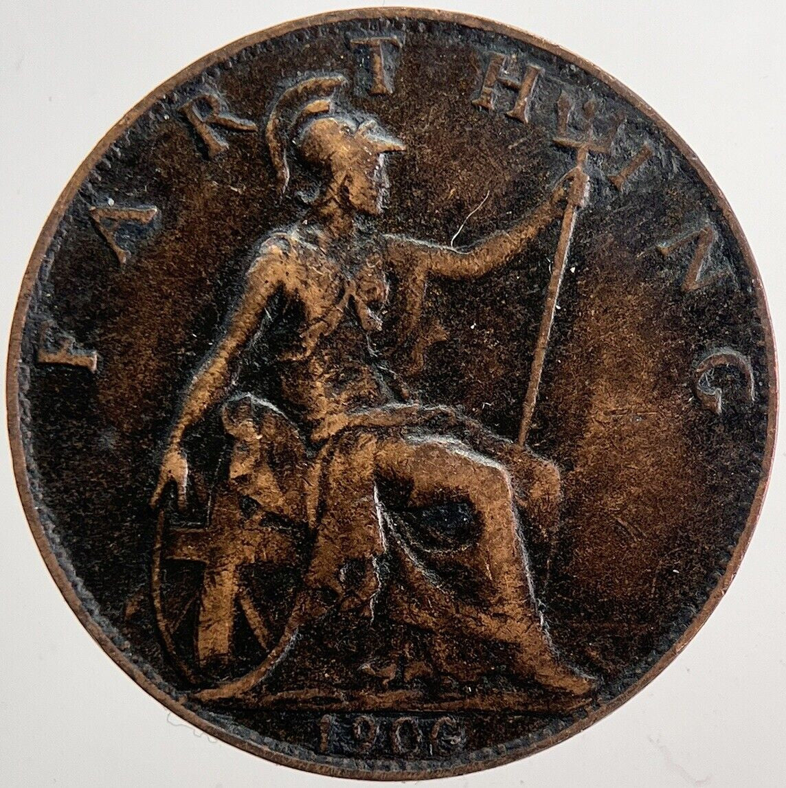 1900 Victoria Farthing Coin | Very High Grade | a5827