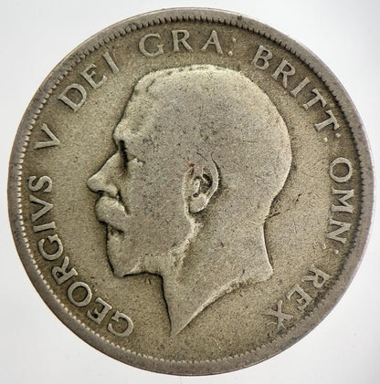 1920 George V Half - Crown Silver Coin | Collectable Grade