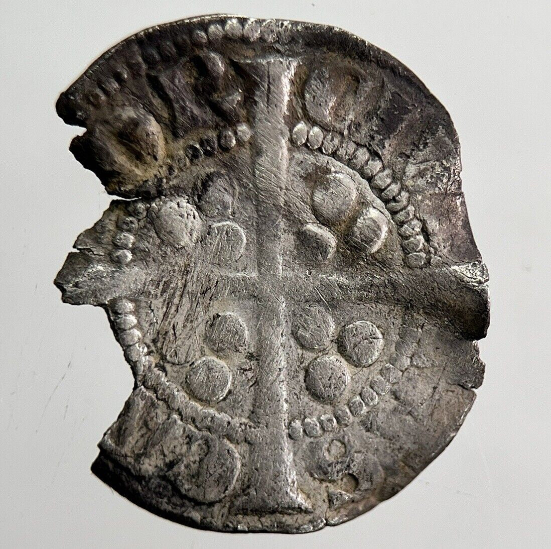 1279 - 1307 Edward I 1st Medieval Hammered Silver Penny Coin | a6086