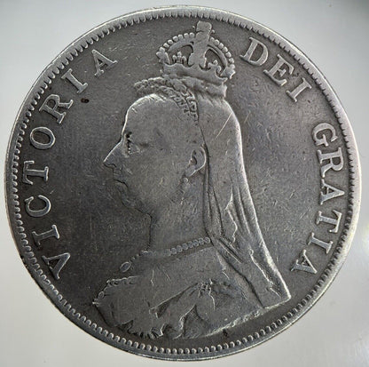 1889 Victoria Double-Florin Silver Coin | Collectable Grade