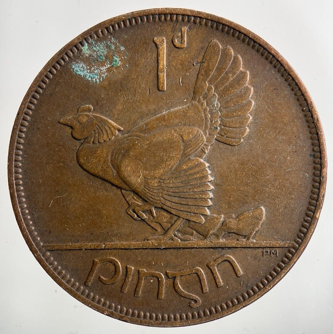 1928 Irish One Penny Coin | Fine Collectable Grade