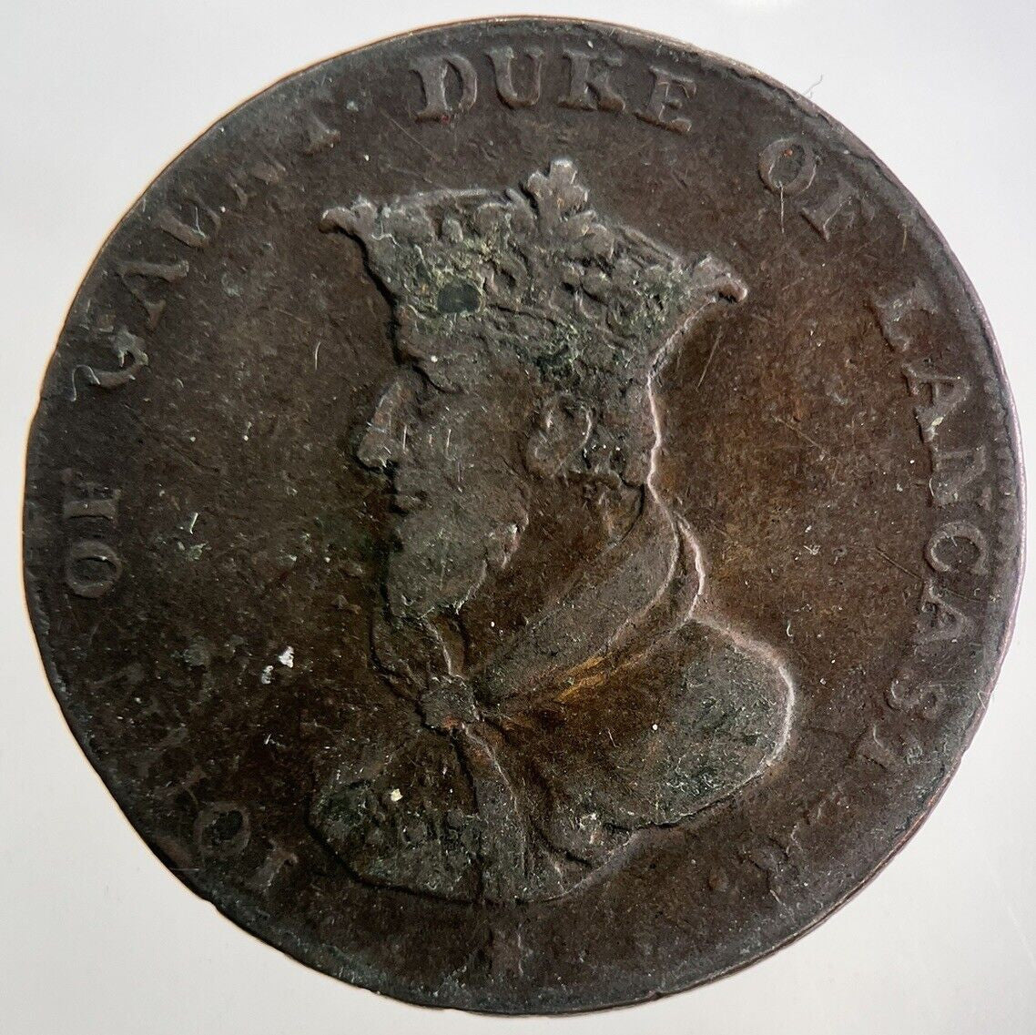 1794 Duke Of Lancaster Half - Penny Token Coin | Fine Collectable Grade