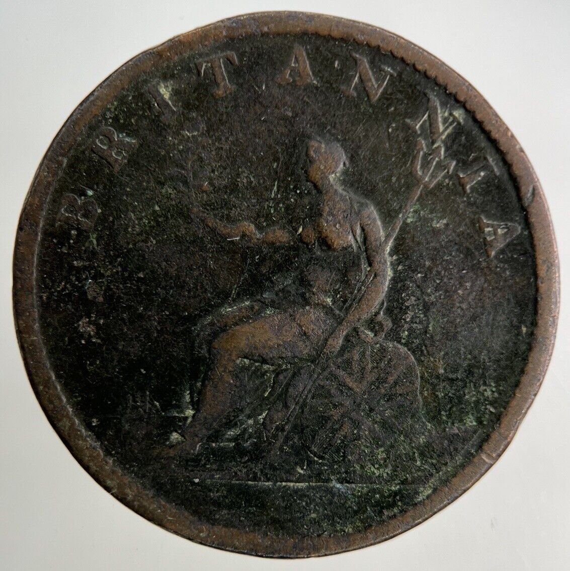 1807 George III 3rd Half - Penny Coin | Fine Collectable Grade