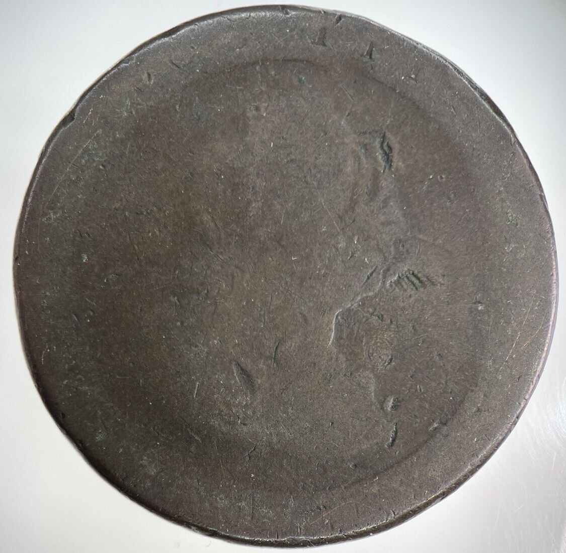 1797 George III 3rd Cartwheel One Penny Coin | Fair Grade