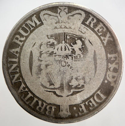 1819 George III Half - Crown Silver Coin | Collectable Grade | a7247